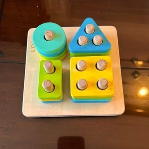 Lovevery Stacking Peg Board Puzzle